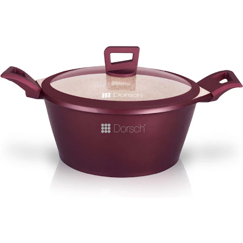 Dorsch 32cm Premium Non-Stick Casserole Pot - 8.1 Litre