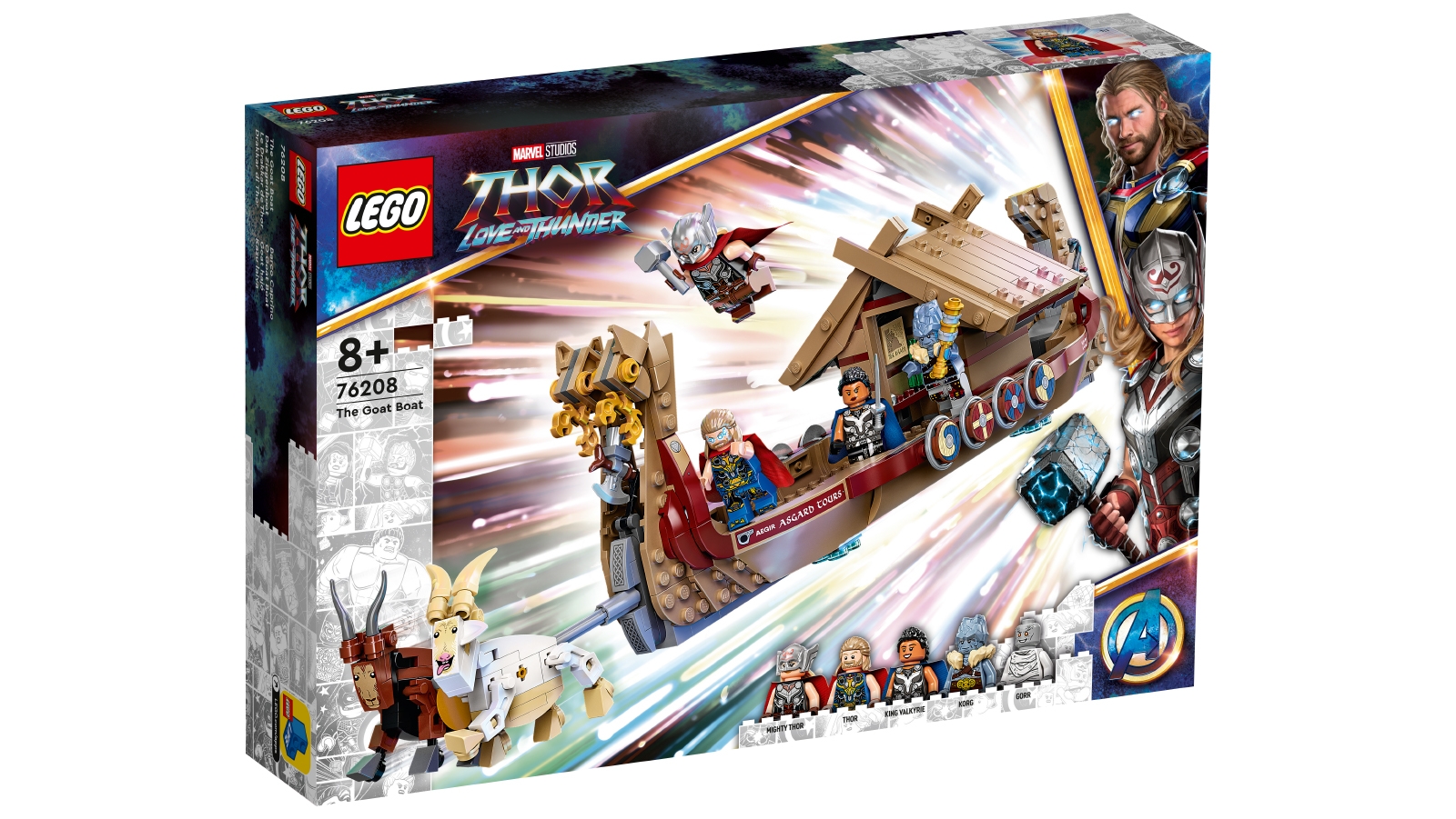 ロイ Lego 76208 Marvel Super Heroes - The Goat Boat | Harvey Norman
