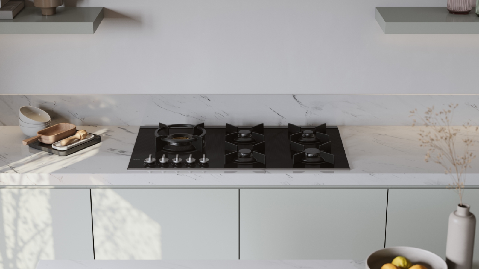 ASKO Volcano Gas Cooktop 90cm Harvey Norman