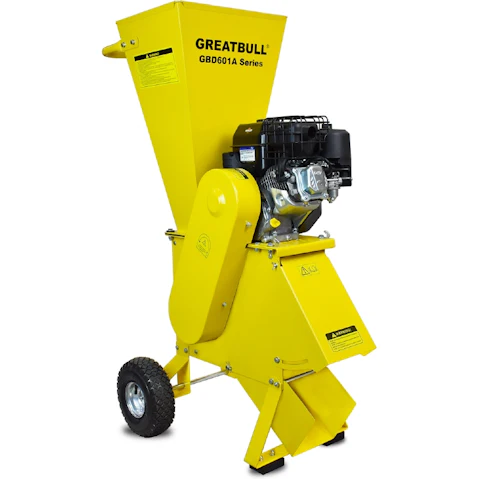 Greatbull GBD601A Chipper Shredder/Mulcher - Briggs & Stratton 6.5HP Engine