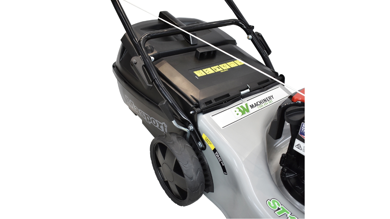 Masport 18 Inch Cut Mulch Lawn Mower Briggs Stratton 150cc engine Harvey Norman
