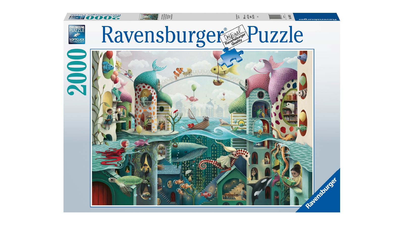 Ravensburger 2000-Piece If Fish Could Walk Puzzle