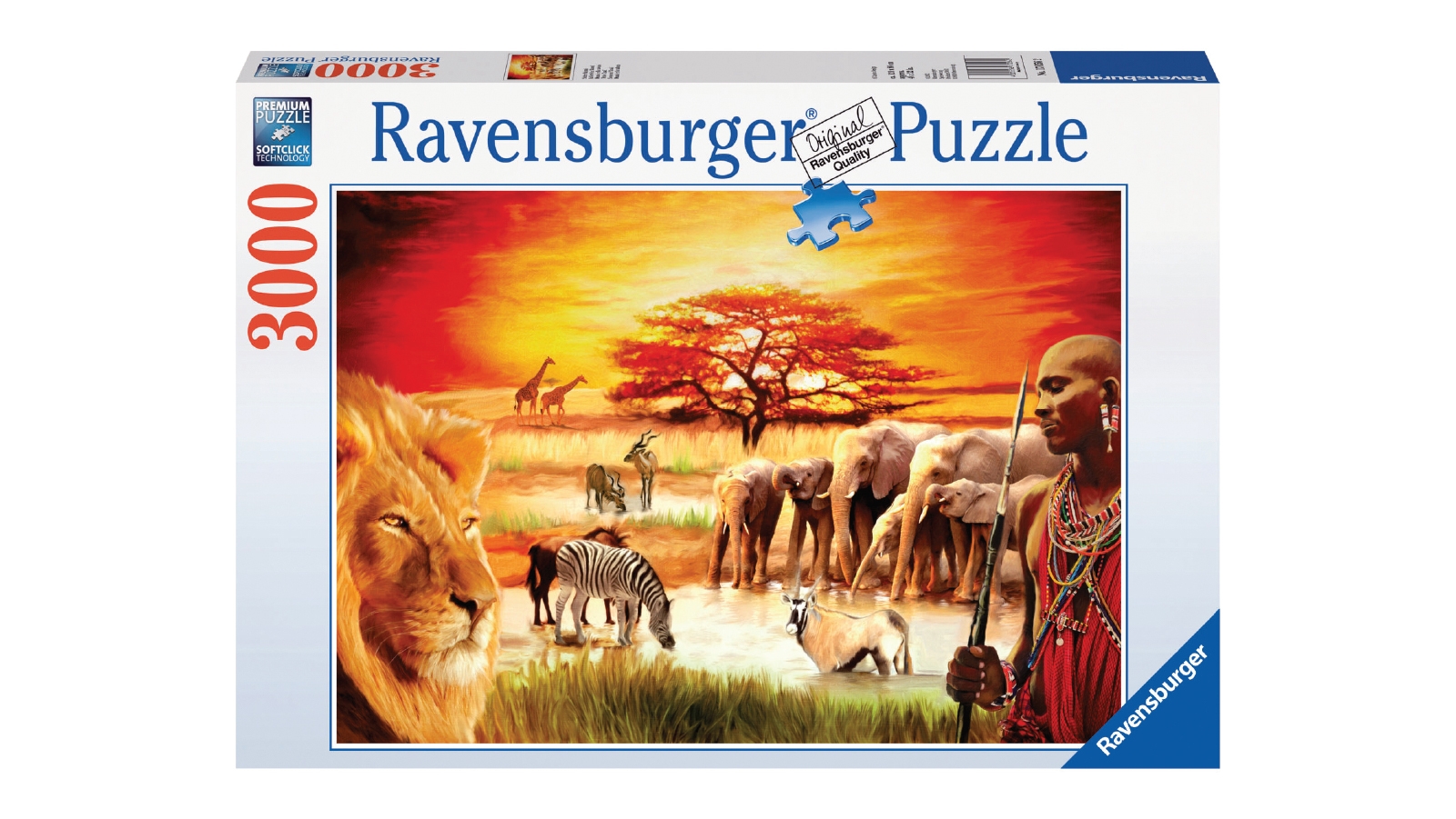 Ravensburger 3000-Piece Proud Maasai Puzzle