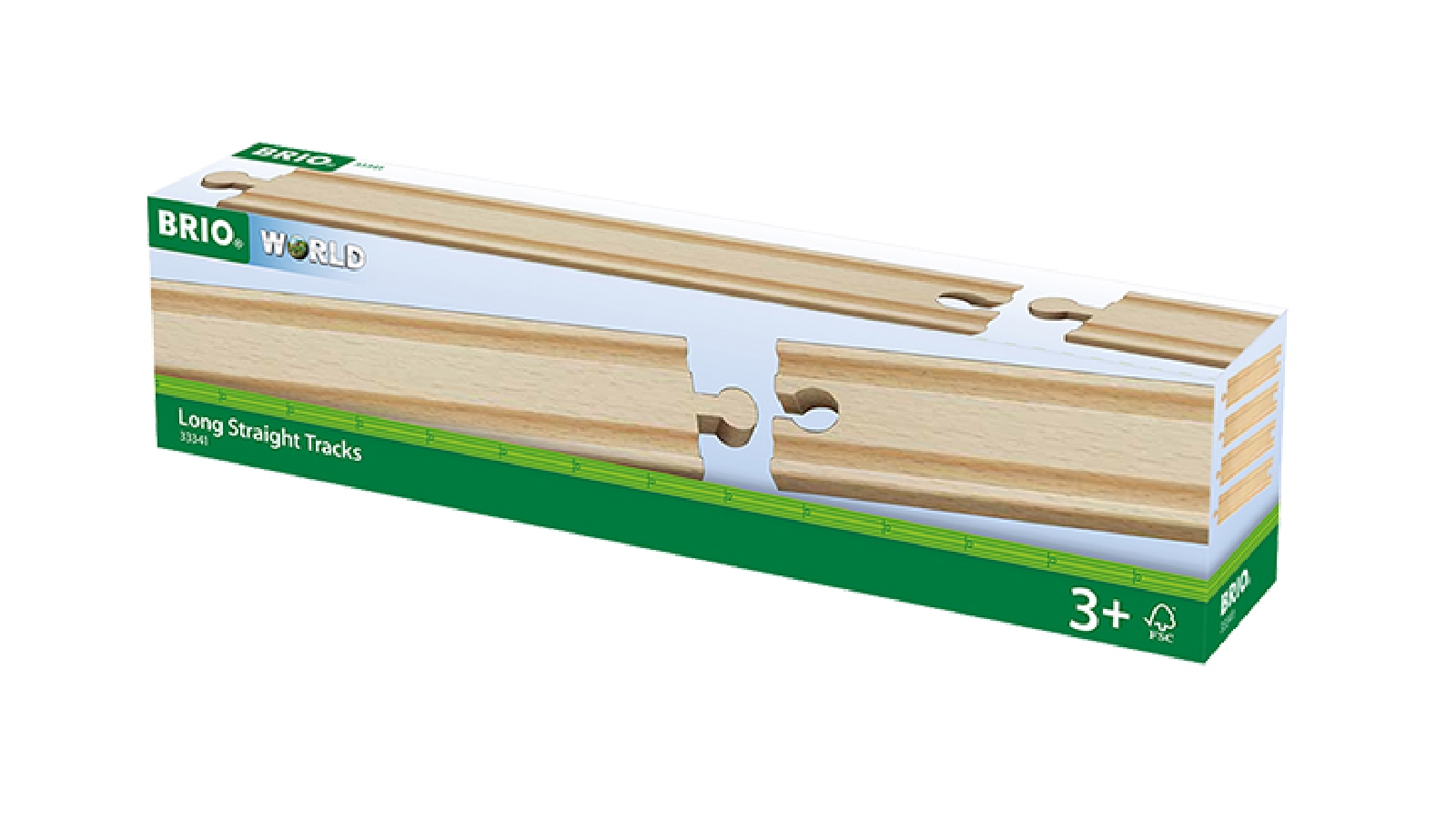 Brio 4-Piece Long Straight Tracks