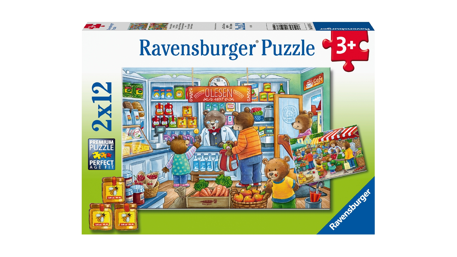 Ravensburger 2 x 12-Piece Lets go Shopping