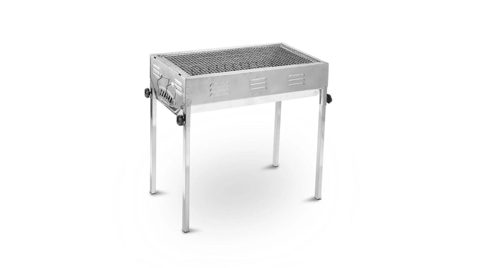 Bargene Stainless Steel Portable Outdoor BBQ Barbecue Grill Set - Medium