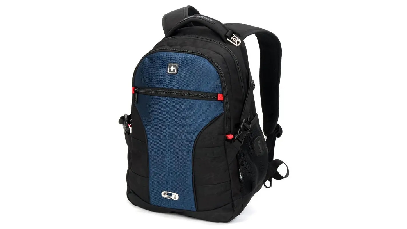 Swisswin 15.6 Inch Swiss Waterproof Laptop Backpack Blue Harvey Norman