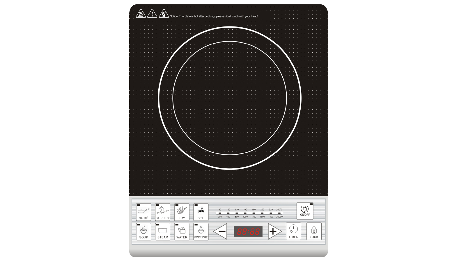 Healthy Choice Single Electric Stove Top Induction Cooker Harvey Norman