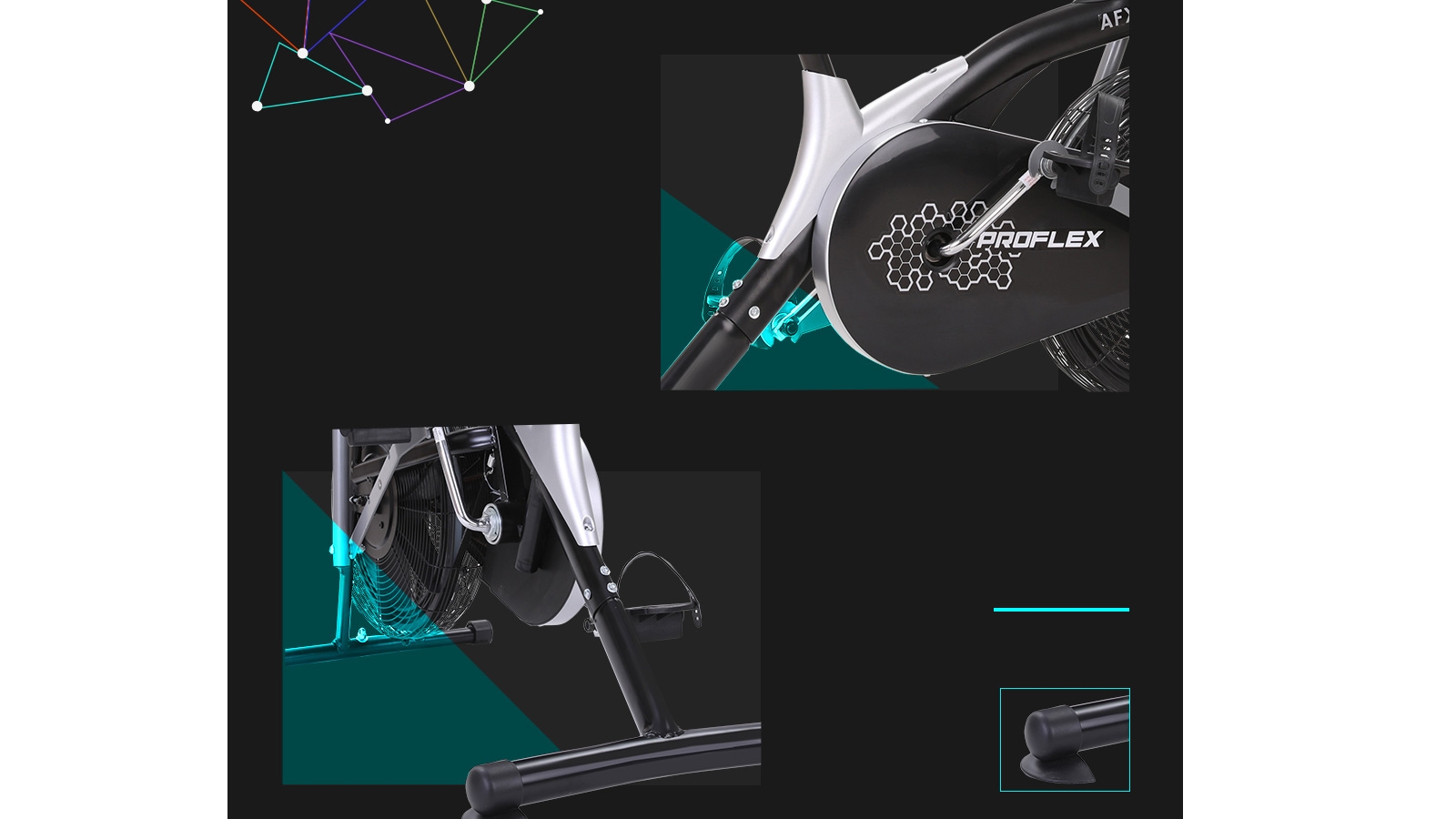 Proflex air bike clearance
