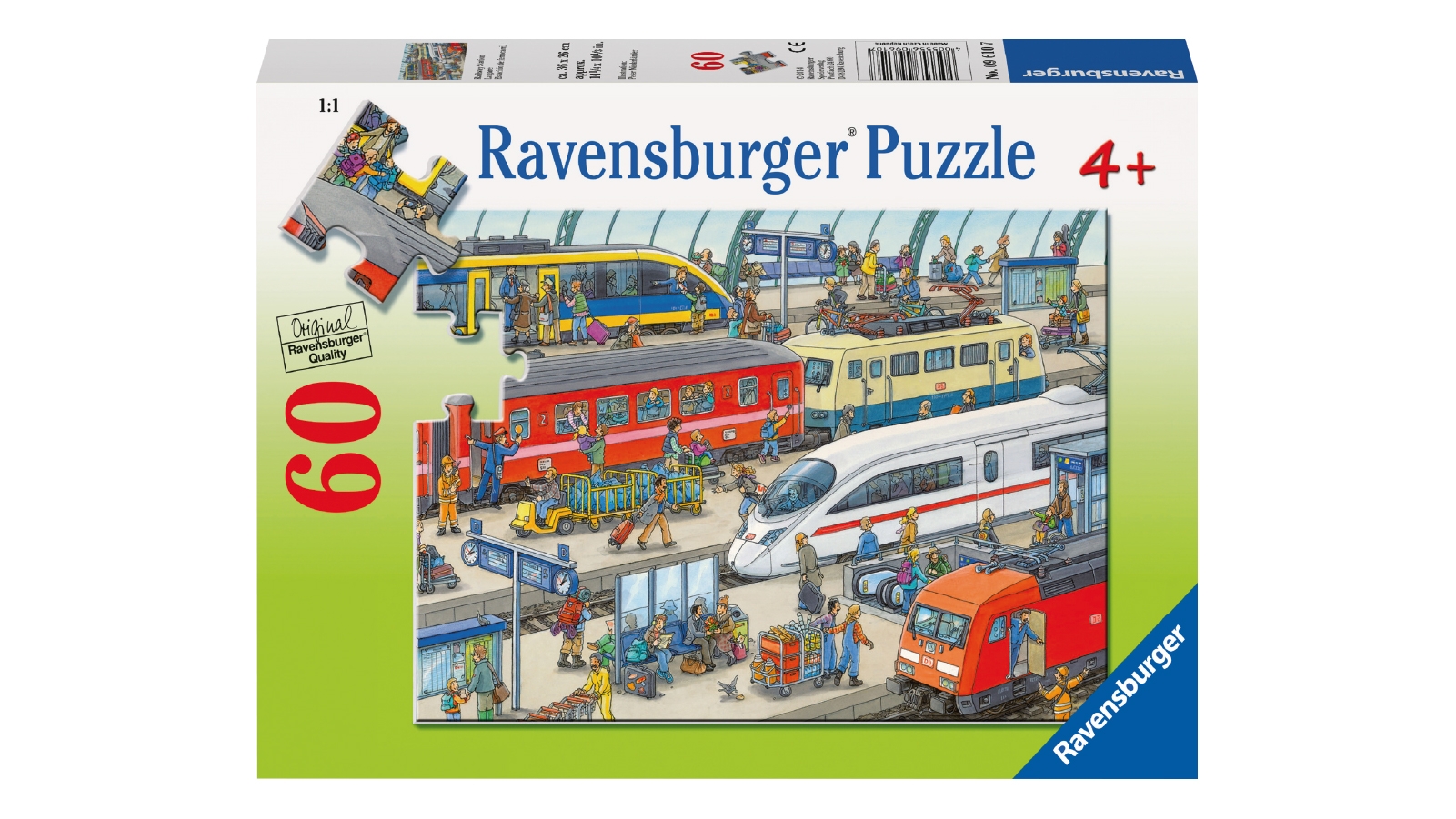 Ravensburger 60-Piece Railway Station Puzzle