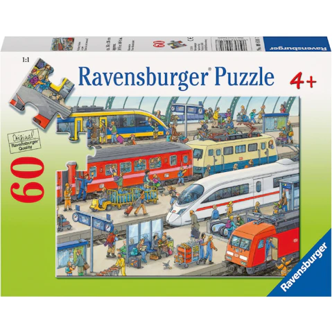 Ravensburger 60-Piece Railway Station Puzzle