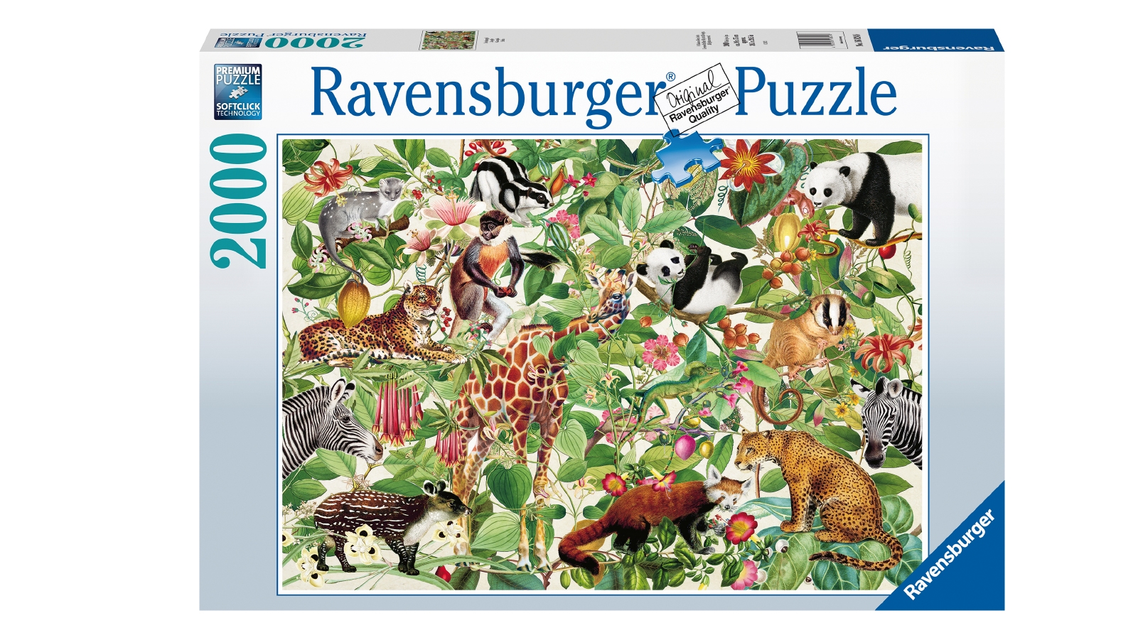 Ravensburger 2000-Piece Jungle Puzzle