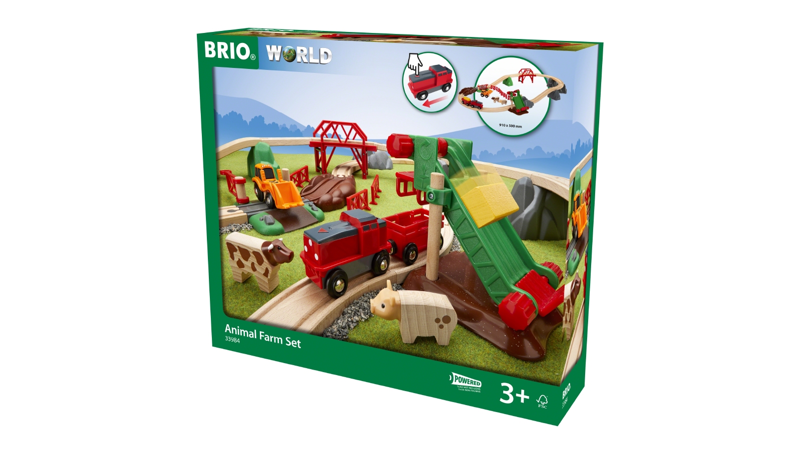Brio 30-Piece Animal Farm
