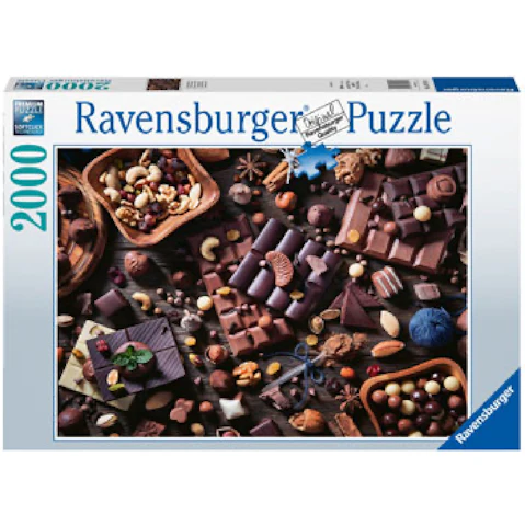 Ravensburger 2000-Piece Chocolate Paradise Puzzle