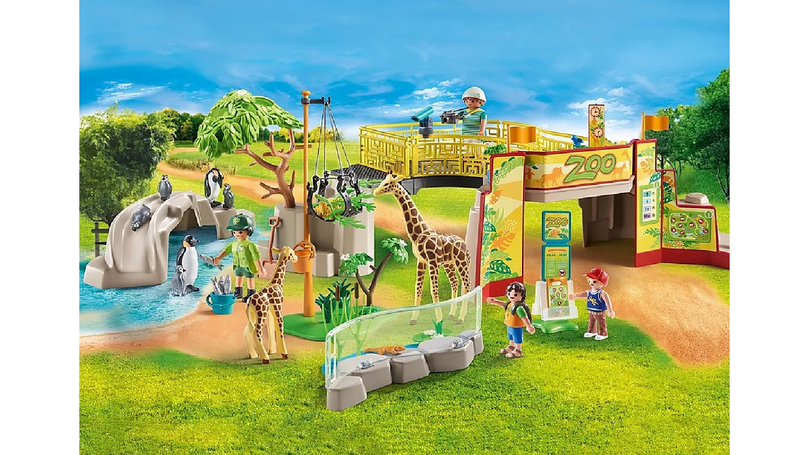 Playmobil Adventure Zoo Playset Harvey Norman