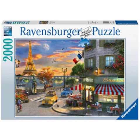 Ravensburger 2000-Piece Paris Sunset Puzzle