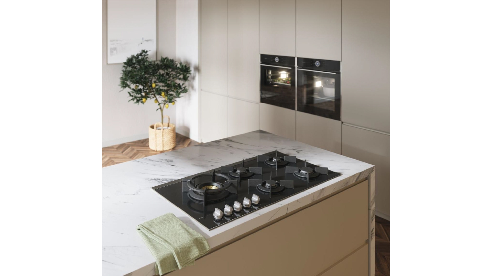 ASKO Volcano Gas Cooktop 90cm Harvey Norman