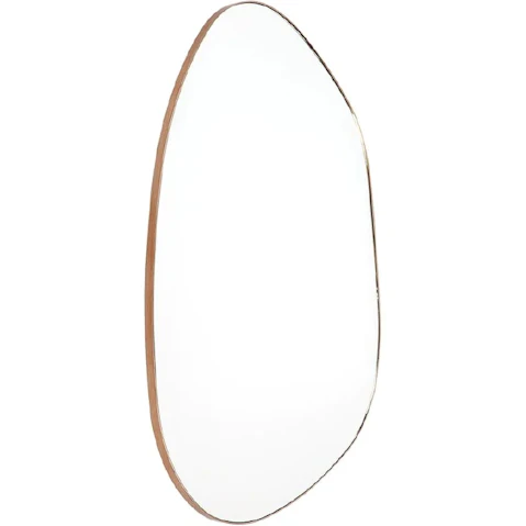 Cafe Lighting & Living Pollock Antique Gold Wall Mirror - Small