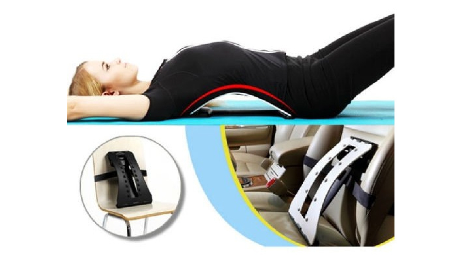 Caremax Magic Back Support Stretcher Trigger Point Top Harvey Norman