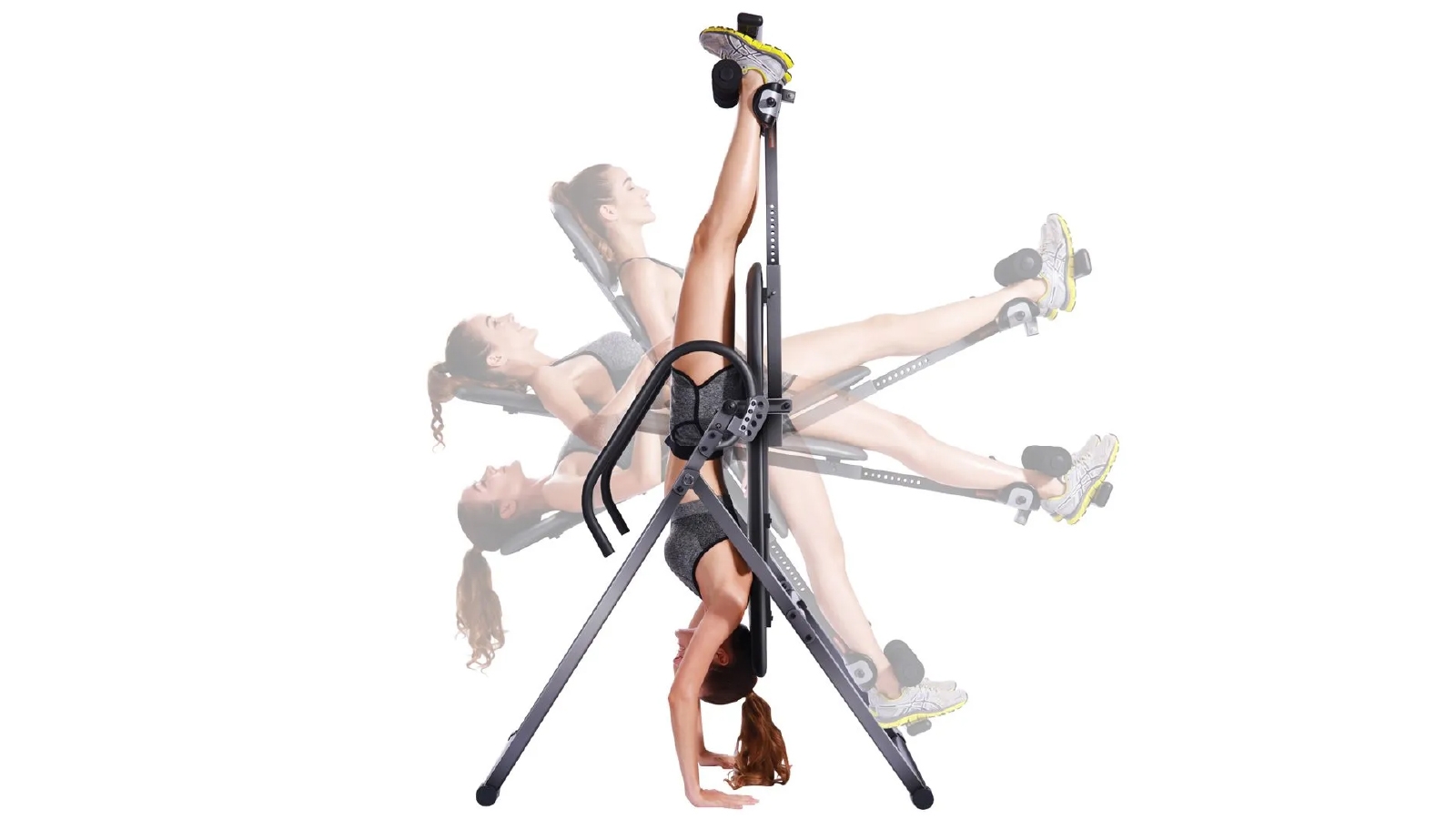 Genki Gravity Heavy Duty Inversion Table for Home Exercise | Harvey Norman