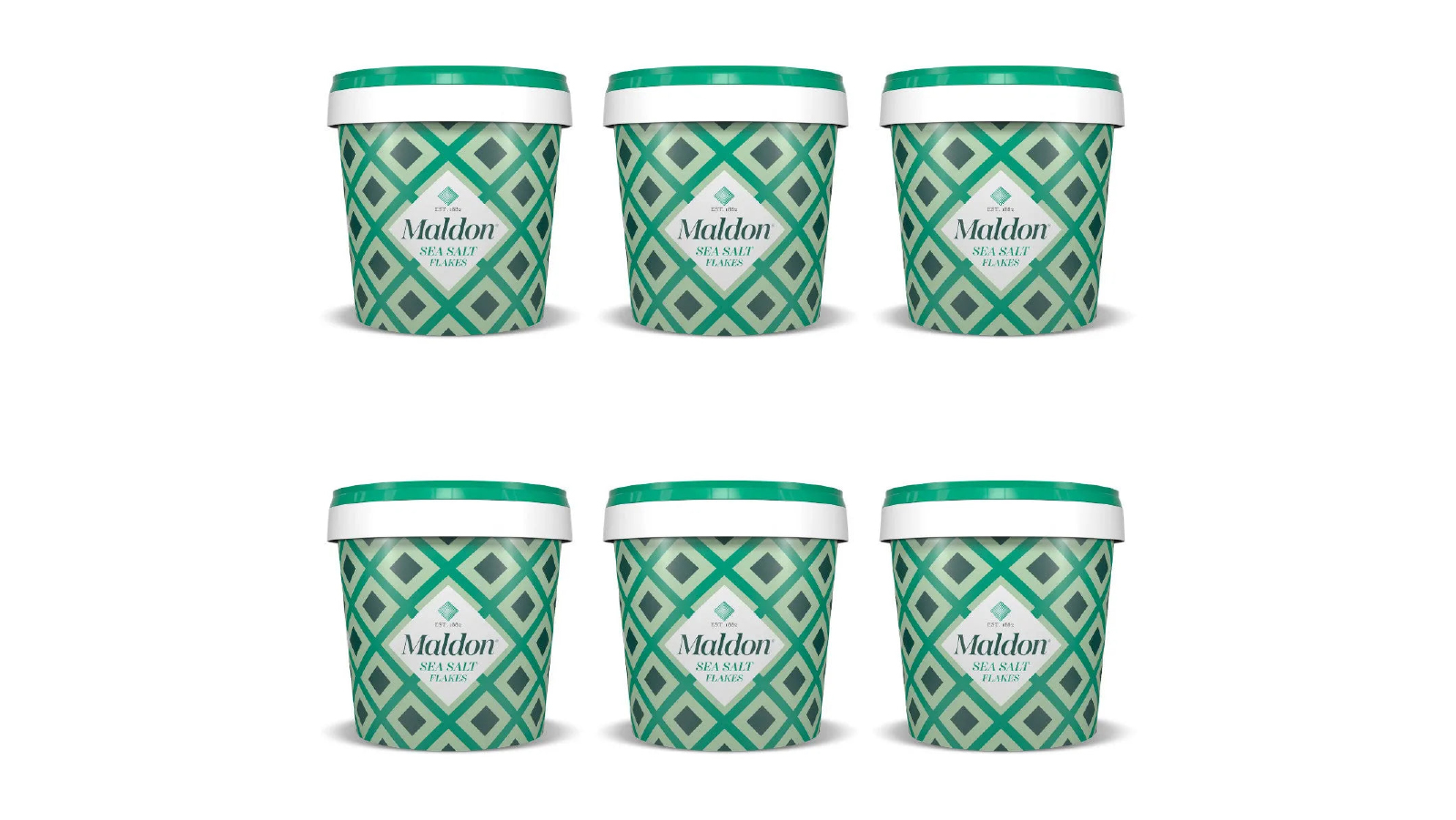 Maldon 6 Pack Sea Salt Flakes-  570g