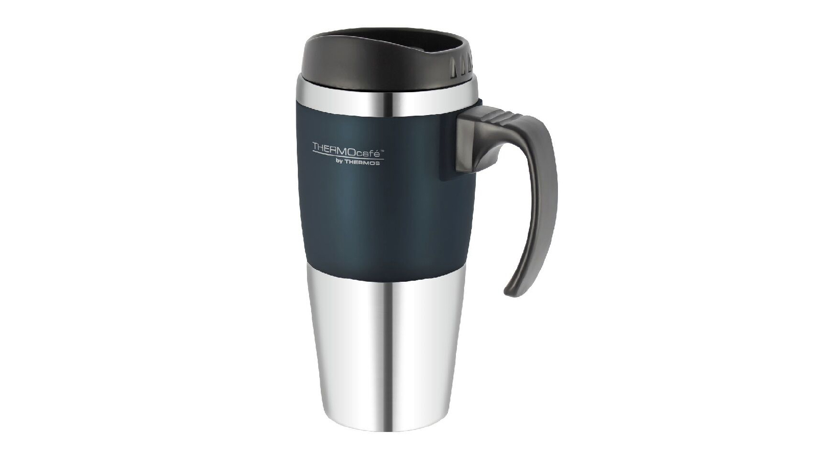 Thermos 450ml Thermocafe Travel Mug - Blue