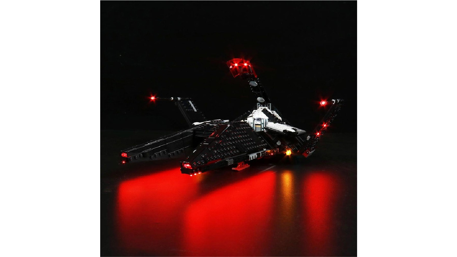 Brick Shine 75336 GC Light Kit Classic Version for LEGO Inquisitor Transport Scythe 