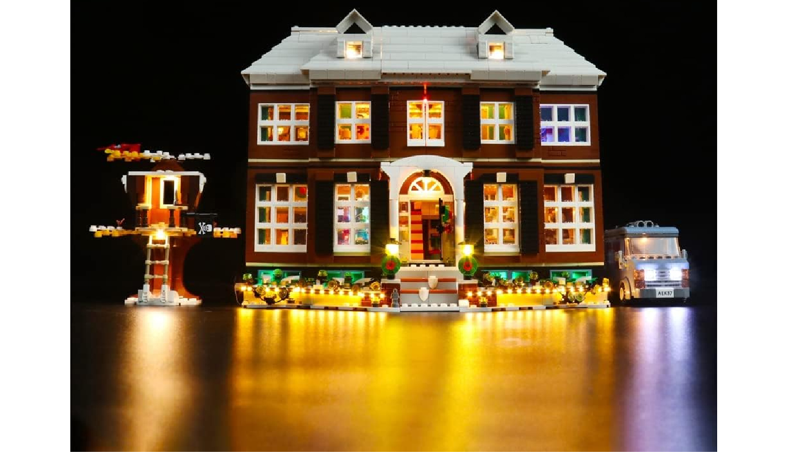Brick Shine 21330 Advanced Version Light Kit for LEGO Home Alone