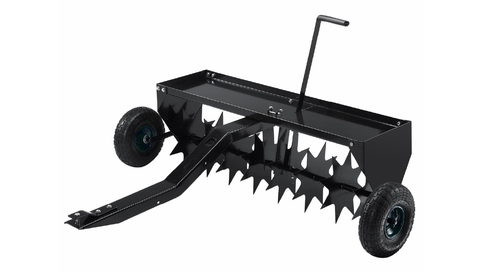 102cm Tow Behind Lawn Aerator for Tractor and Ride On Mower
