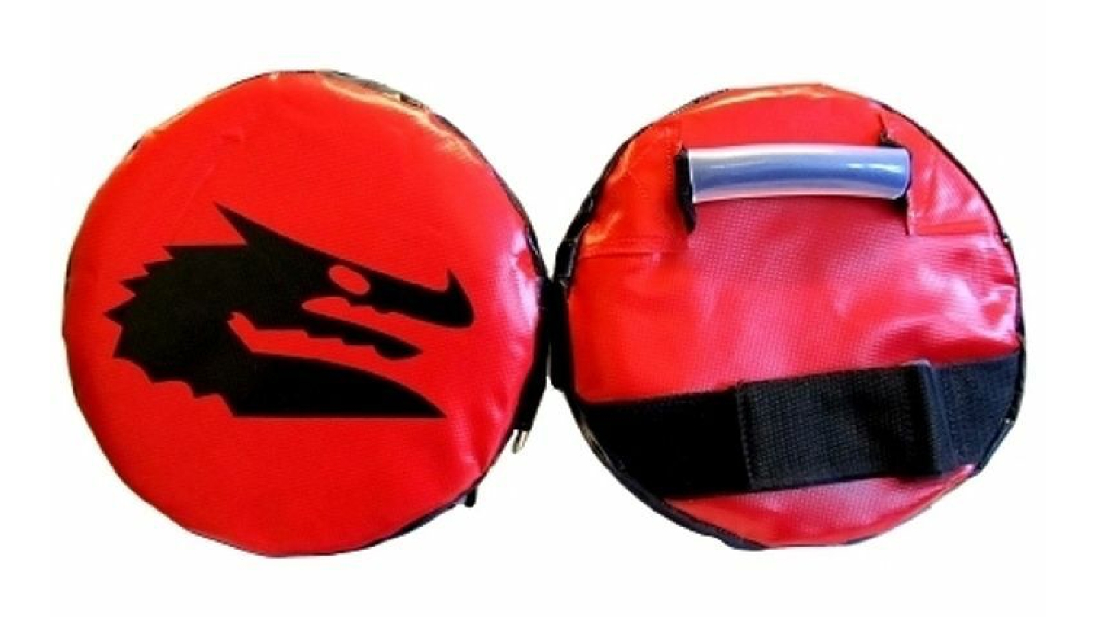 Morgan Sports Pair Vinyl Target Pads - Red/Black