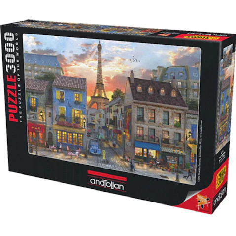 Anatolian 3000 Piece The Puzzle of the World - Street of Paris