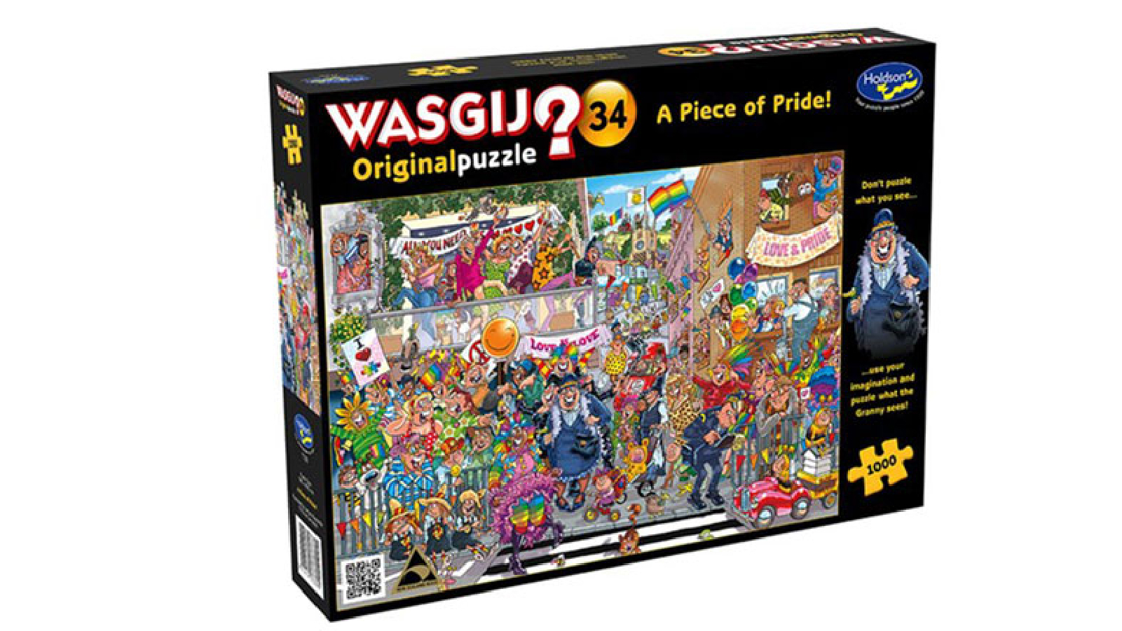 Holdson 1000 Piece Wasgij Original Puzzle  - Piece of Pride