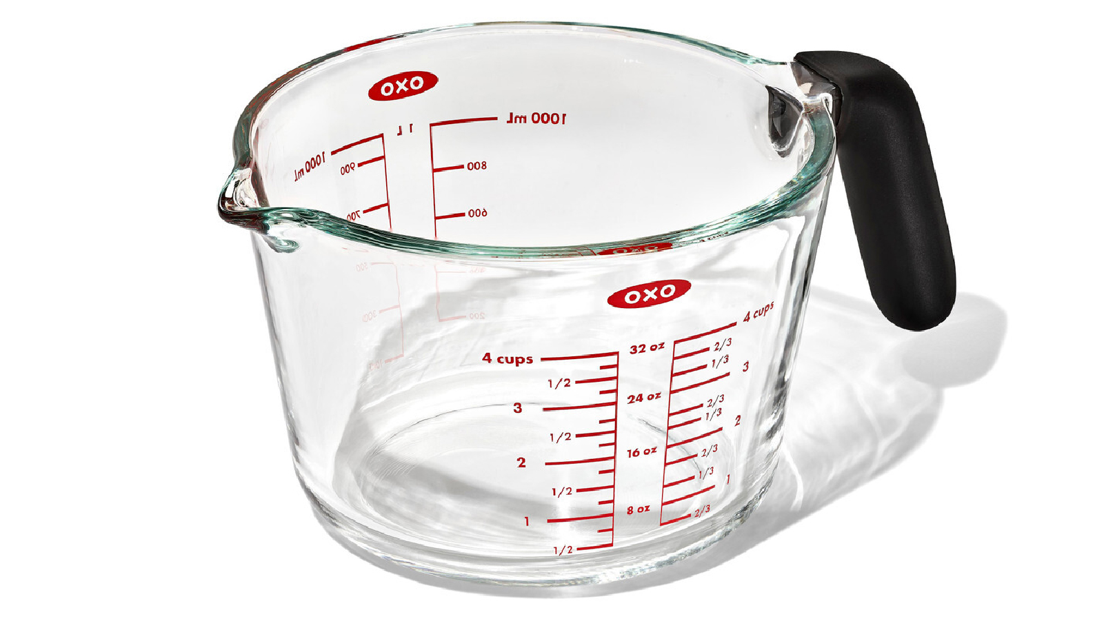 Oxo 1 Litre Good Grips Glass Measuring Jug
