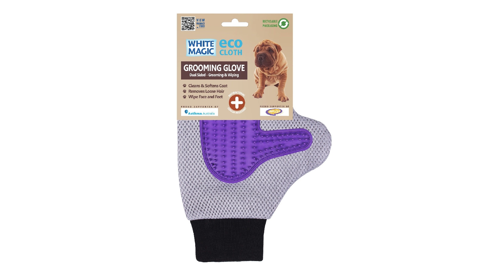 White Magic Grooming Glove