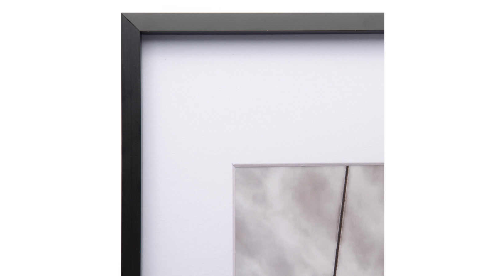 Cooper and Co. A2 Mat to A3 Black Premium Metallicus Metal Photo Frames