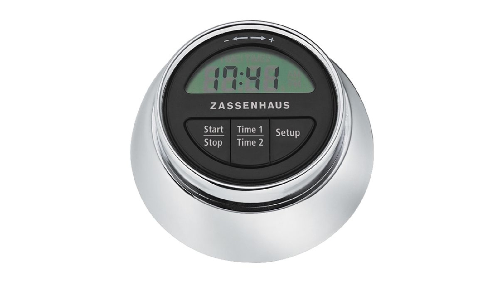 Zassenhaus Speed Digital Kitchen Timer with Chrome 3 x 7cm
