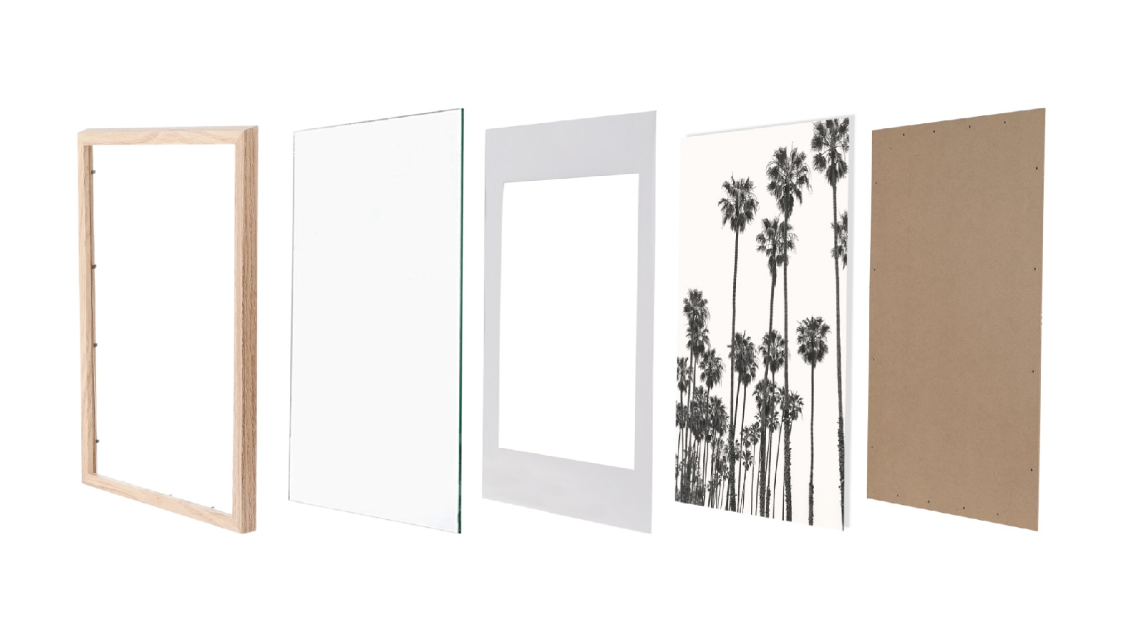 Cooper and Co. Instant Gallery Wall 20 Piece Frame Set Black Harvey Norman