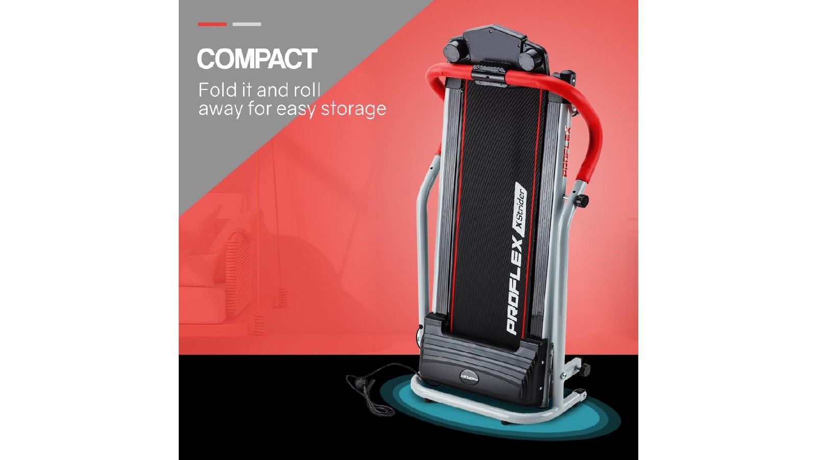 PROFLEX Electric Compact Treadmill Harvey Norman