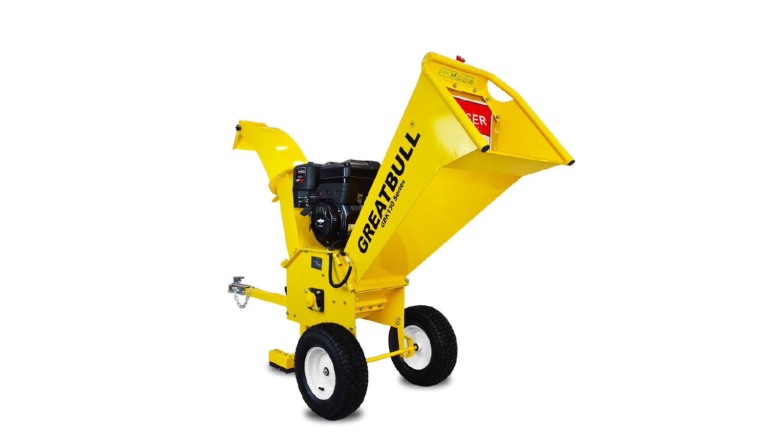 Greatbull GBK130 Self Feeding Chipper -Briggs & Stratton 13.5hp Engine