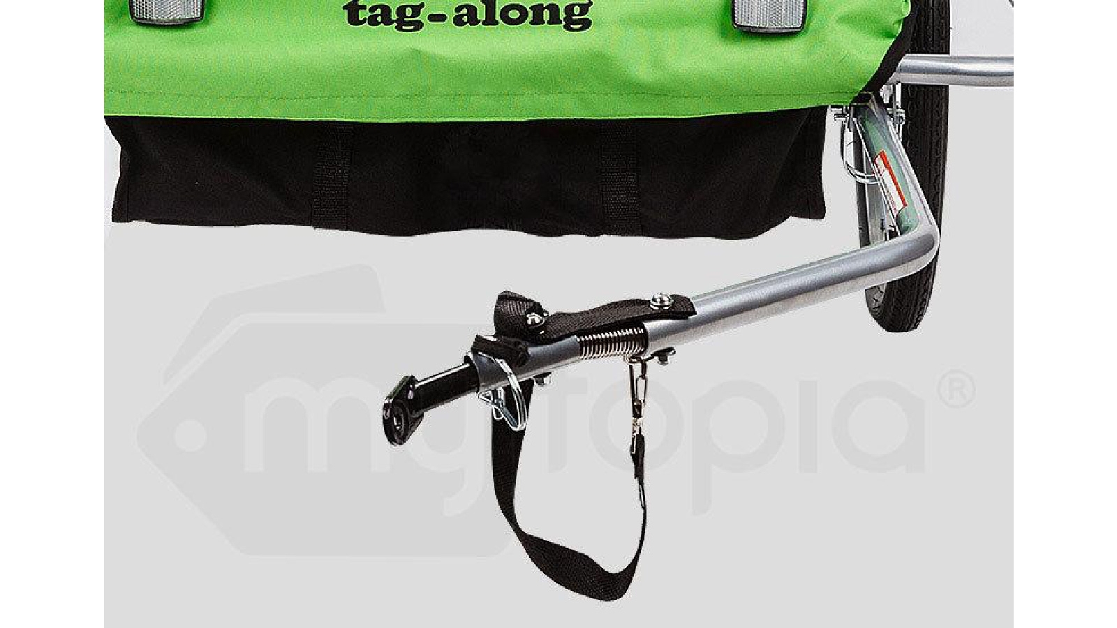 Tag along kids bike best sale trailer