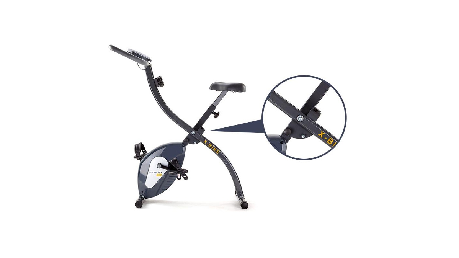 Proflex folding exercise bike hotsell