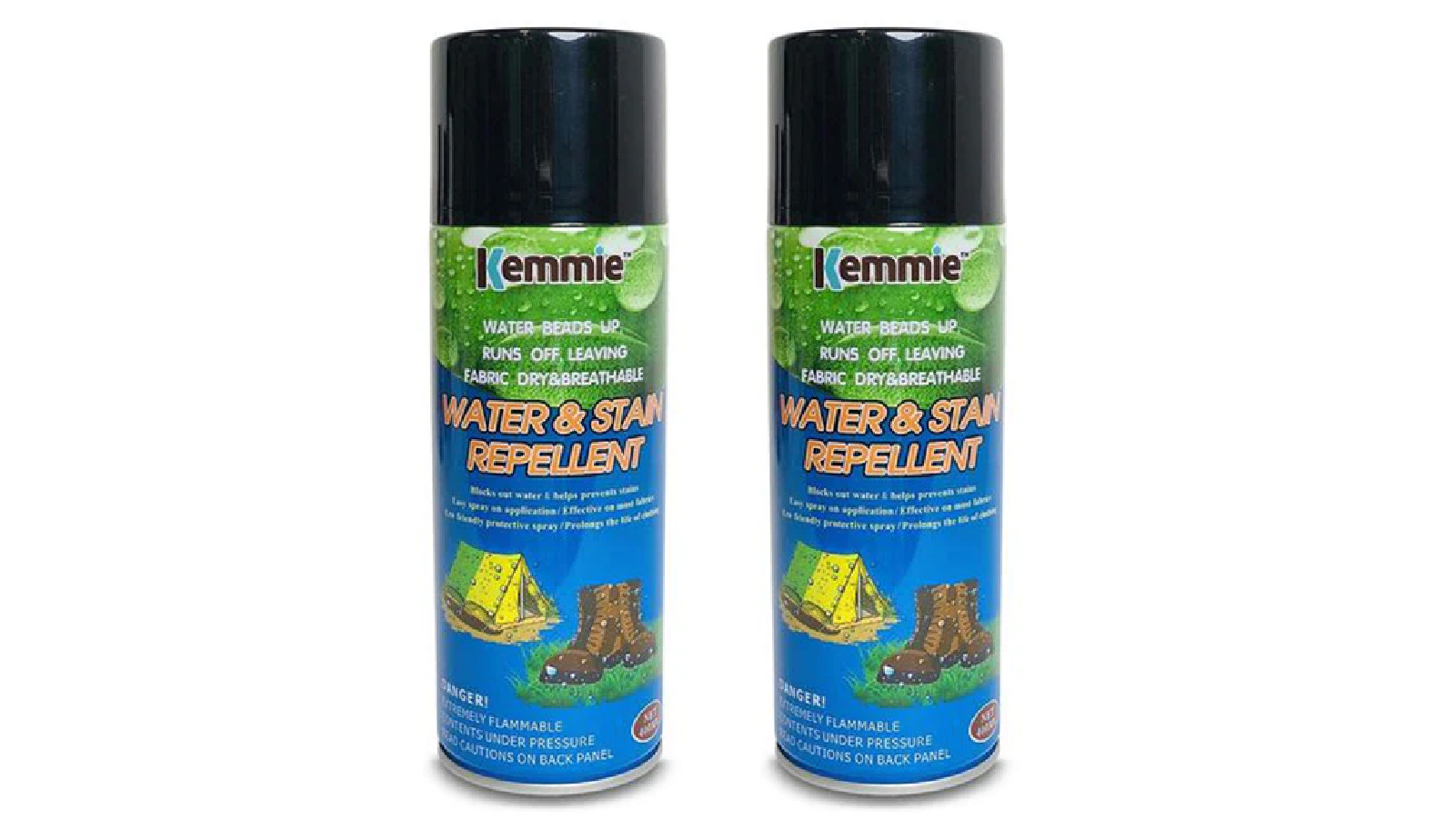 Kemmie	2 Piece Water Proof Stain Repellent Hydrophobic Spray Liquid Protection Fabric