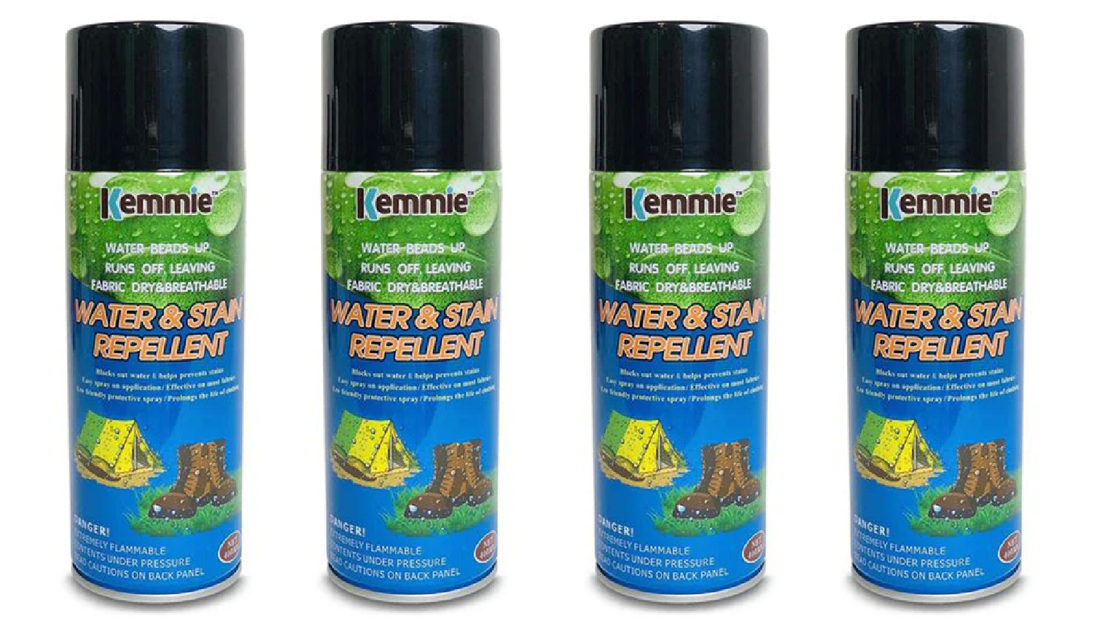 Kemmie	4 Piece Water Proof Stain Repellent Hydrophobic Spray Liquid Protection Fabric