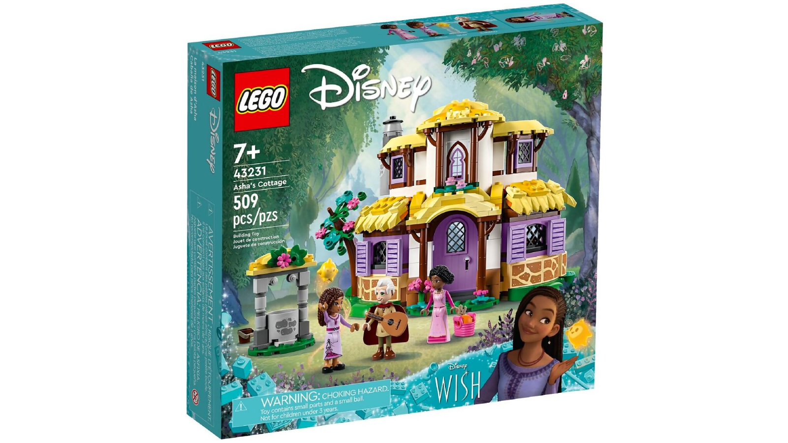 Lego Disney Princess 43223 Asha in the City of Rosas