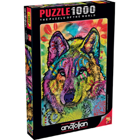 Anatolian 1000 Piece Portrait Puzzle - Stare Of The Wolf