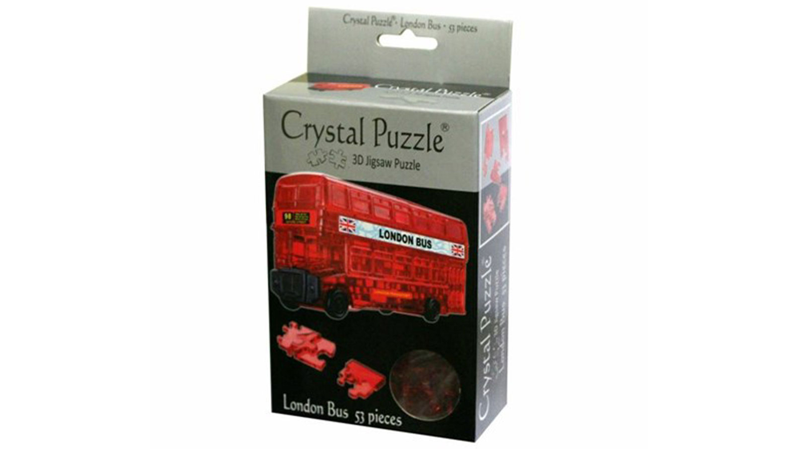 Ventura Games 53 Piece 3D Crystal London Bus Puzzle