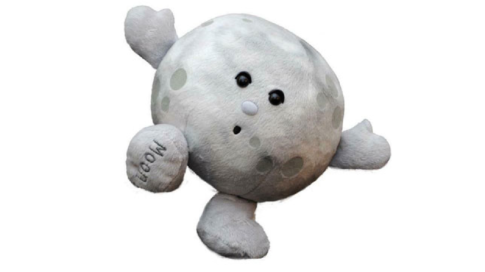Celestial Buddies Fluffy Plush Toy Moon Harvey Norman