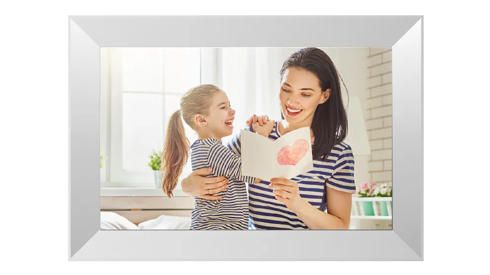Kodak CF102P 10.1 Inch Classic Digital Photo Frame , Wi-Fi Enabled, HD Display with Automatic Rotation, Music, Video, Weather and Calendar - White-2
