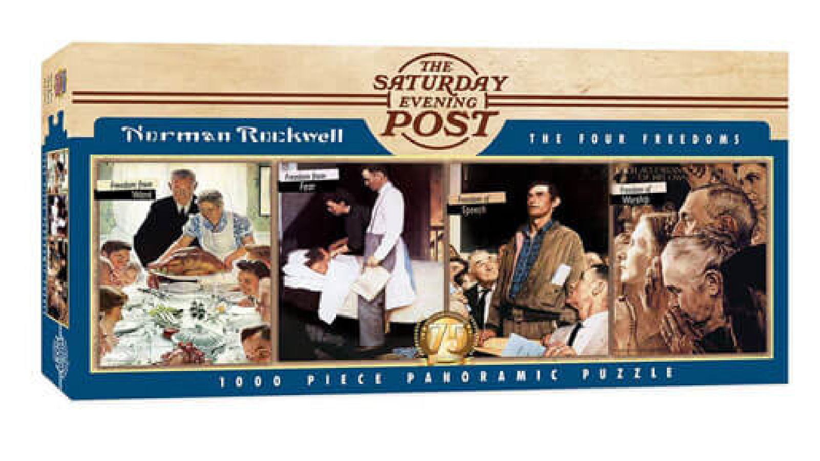 Masterpieces 1000 Piece The Saturday Evening Post Puzzle - Four ...