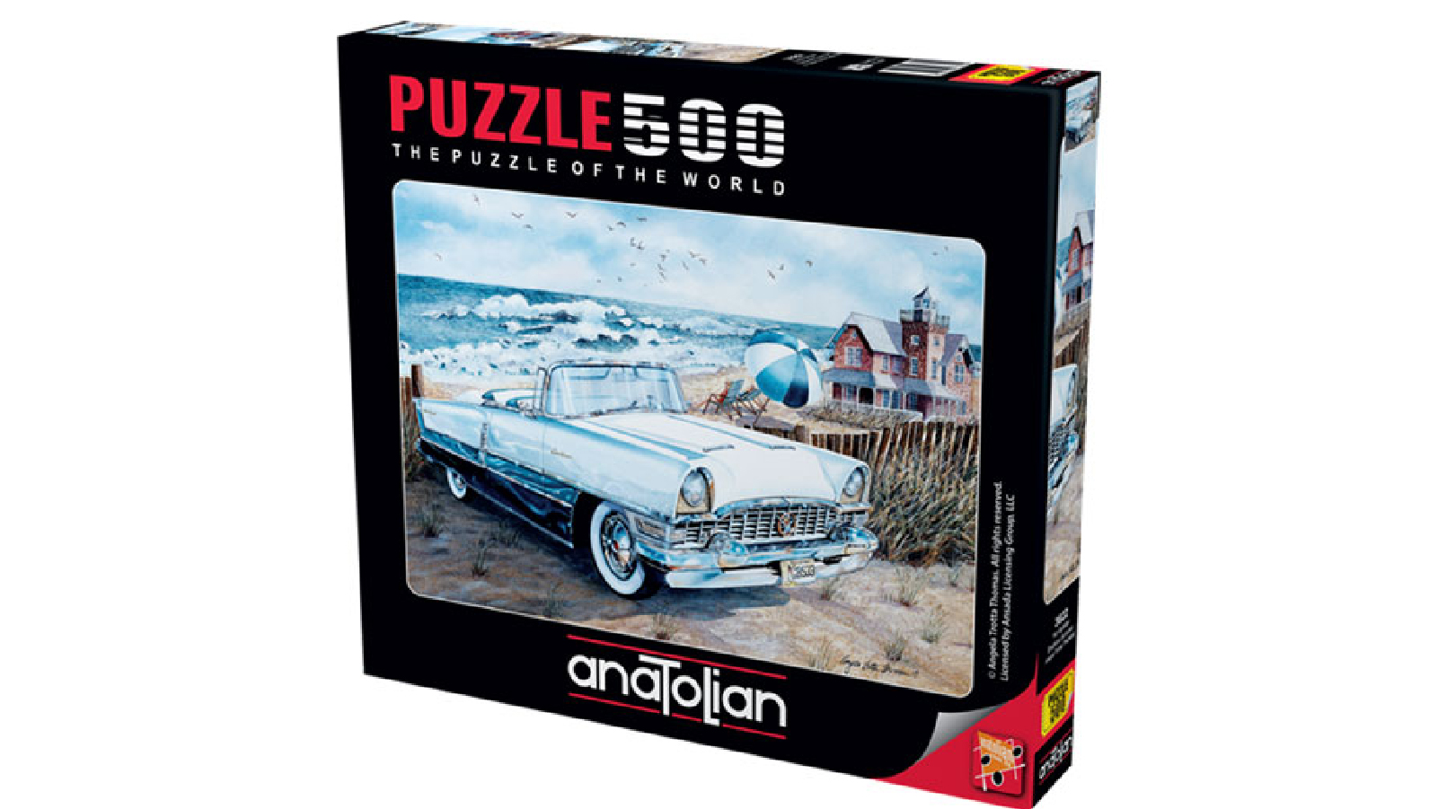 Anatolian 500 Piece The Puzzle of the World - Endless Summer